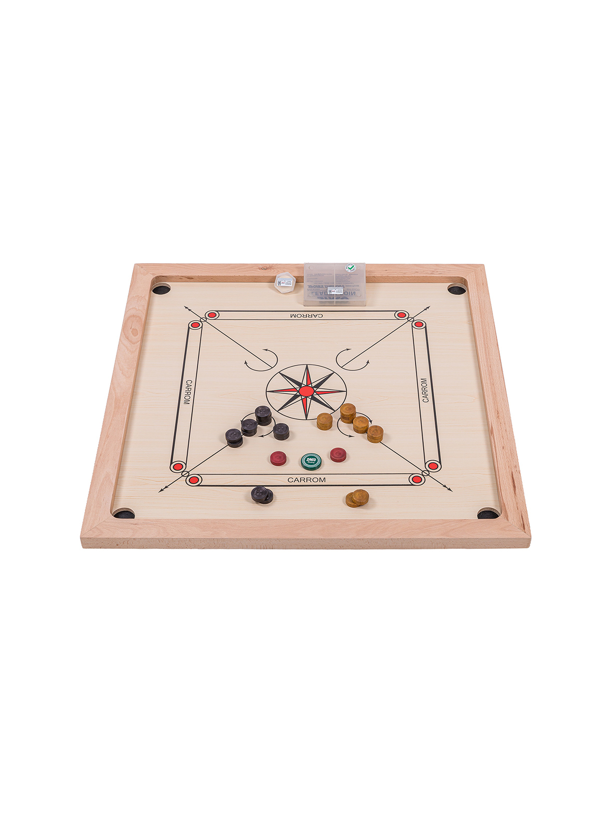 Indian Billiards - Carrom 840 Lux - sklep-szachy.mom