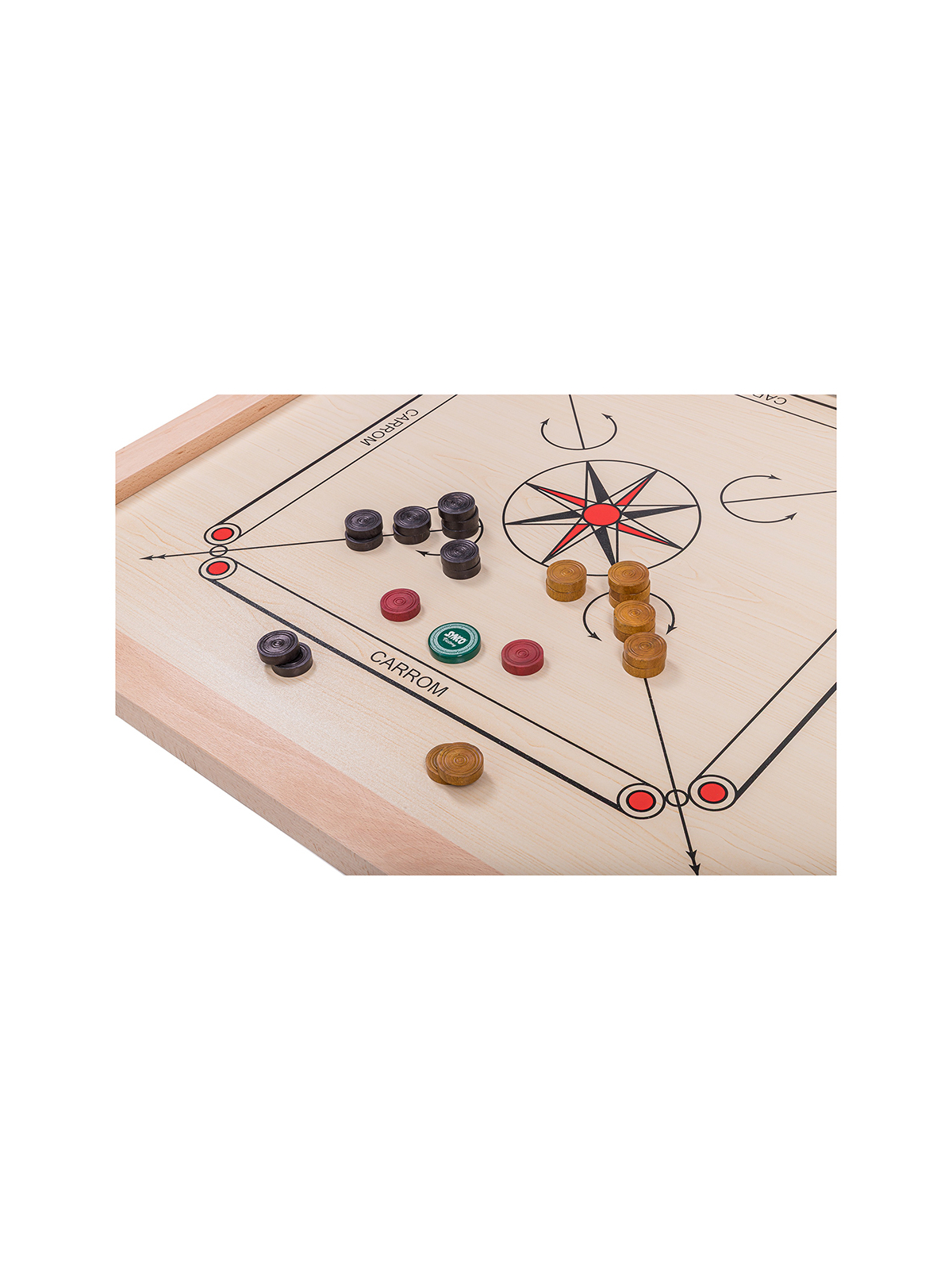 Indisches Billard - Carrom 840 Lux - sklep-szachy.mom