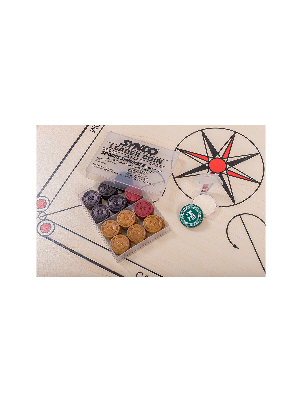 Indisches Billard - Carrom 840 Lux - sklep-szachy.mom