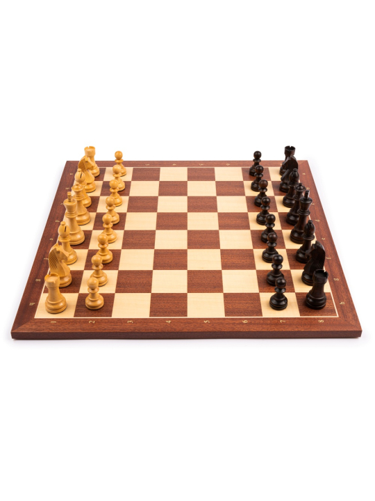 Mahogany Standard D - Chess Set - Chess Shop - sklep-szachy.mom