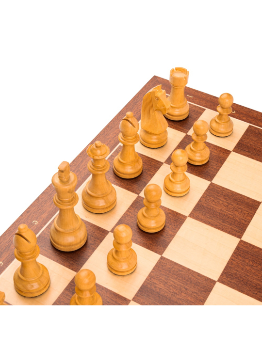 Mahogany Standard D - Chess Set - Chess Shop - sklep-szachy.mom