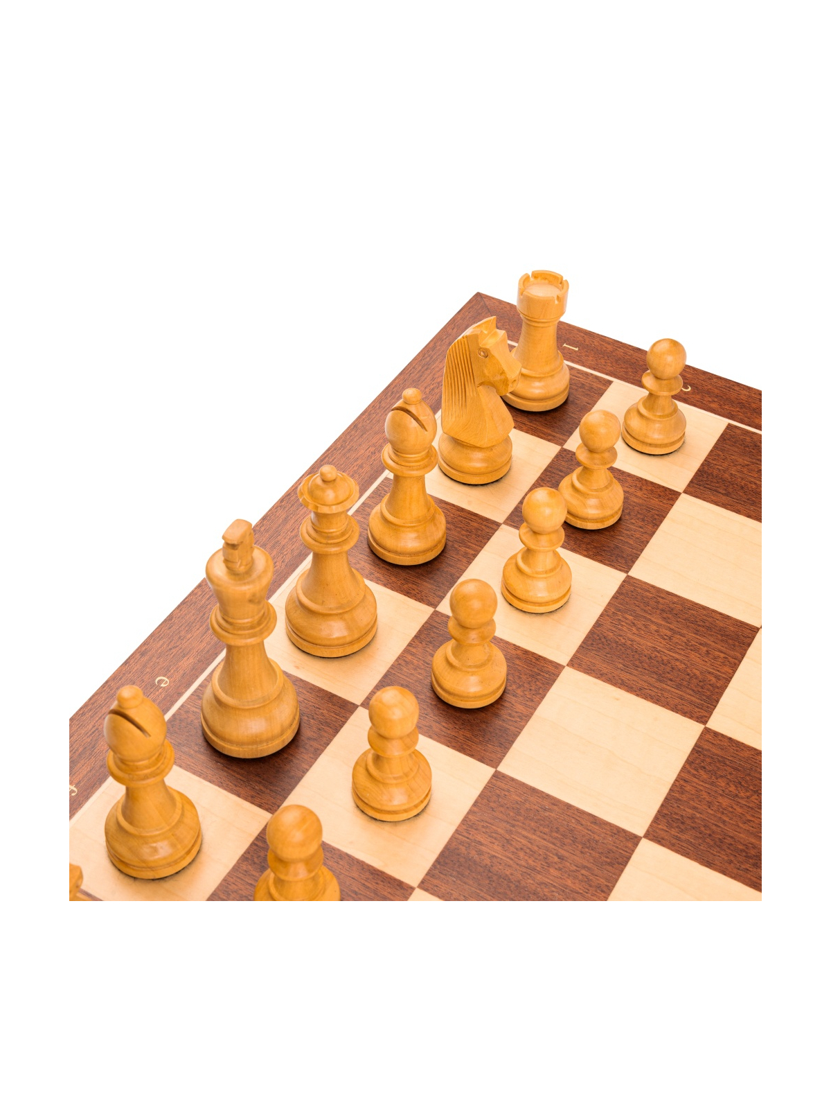 Mahogany Standard D - Chess Set - Chess Shop - sklep-szachy.mom
