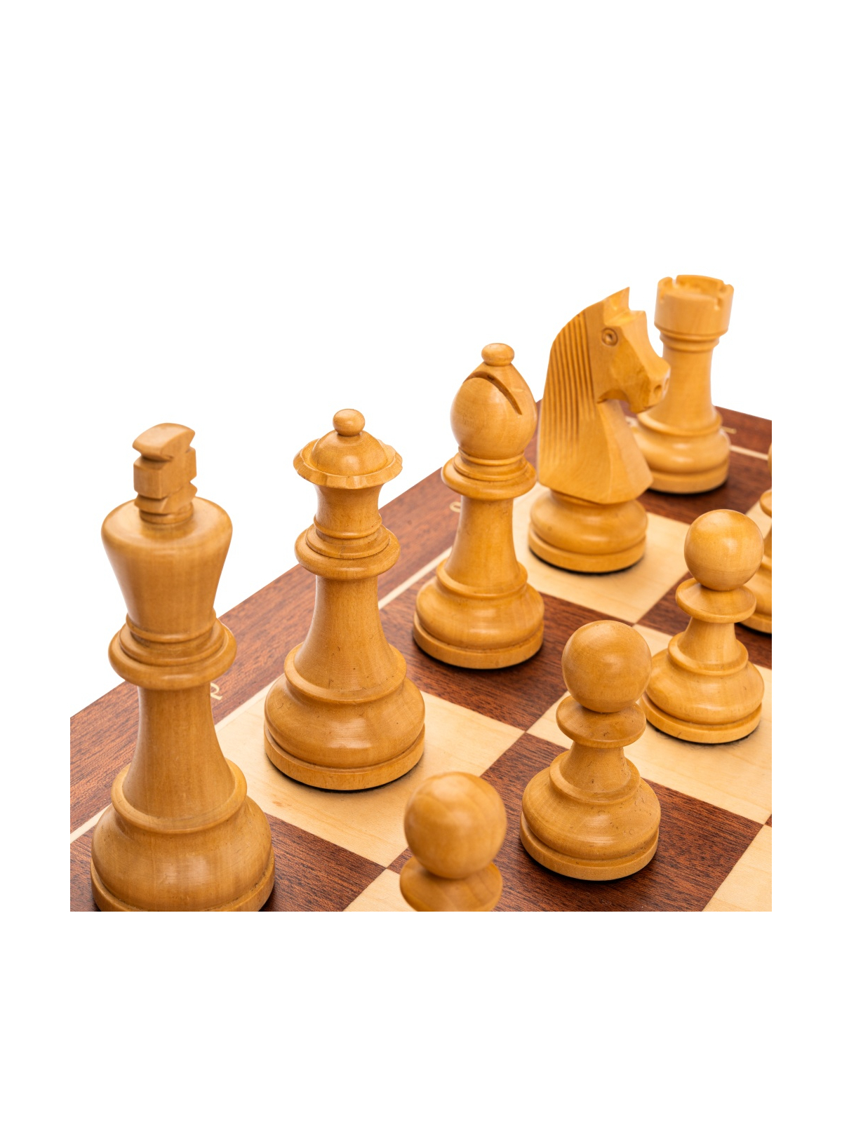 Walnut Standard D - Chess Set - Chess Shop - sklep-szachy.mom