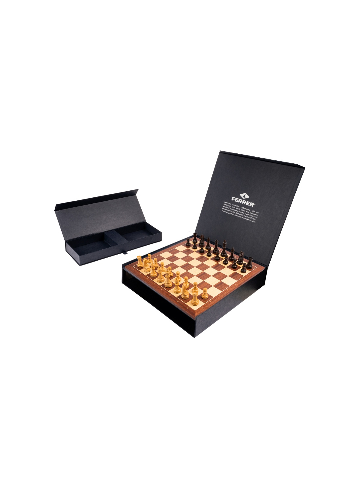 Walnut Standard D - Chess Set - Chess Shop - sklep-szachy.mom