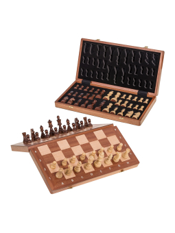 Magnetisch Schach Turnier 470 - Mahagoni - Online Schach Shop - sklep-szachy.mom