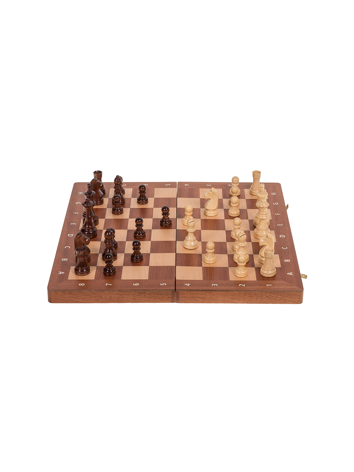 Magnetic Chess Tournament 470 - Mahogany - Online Chess Shop - sklep-szachy.mom