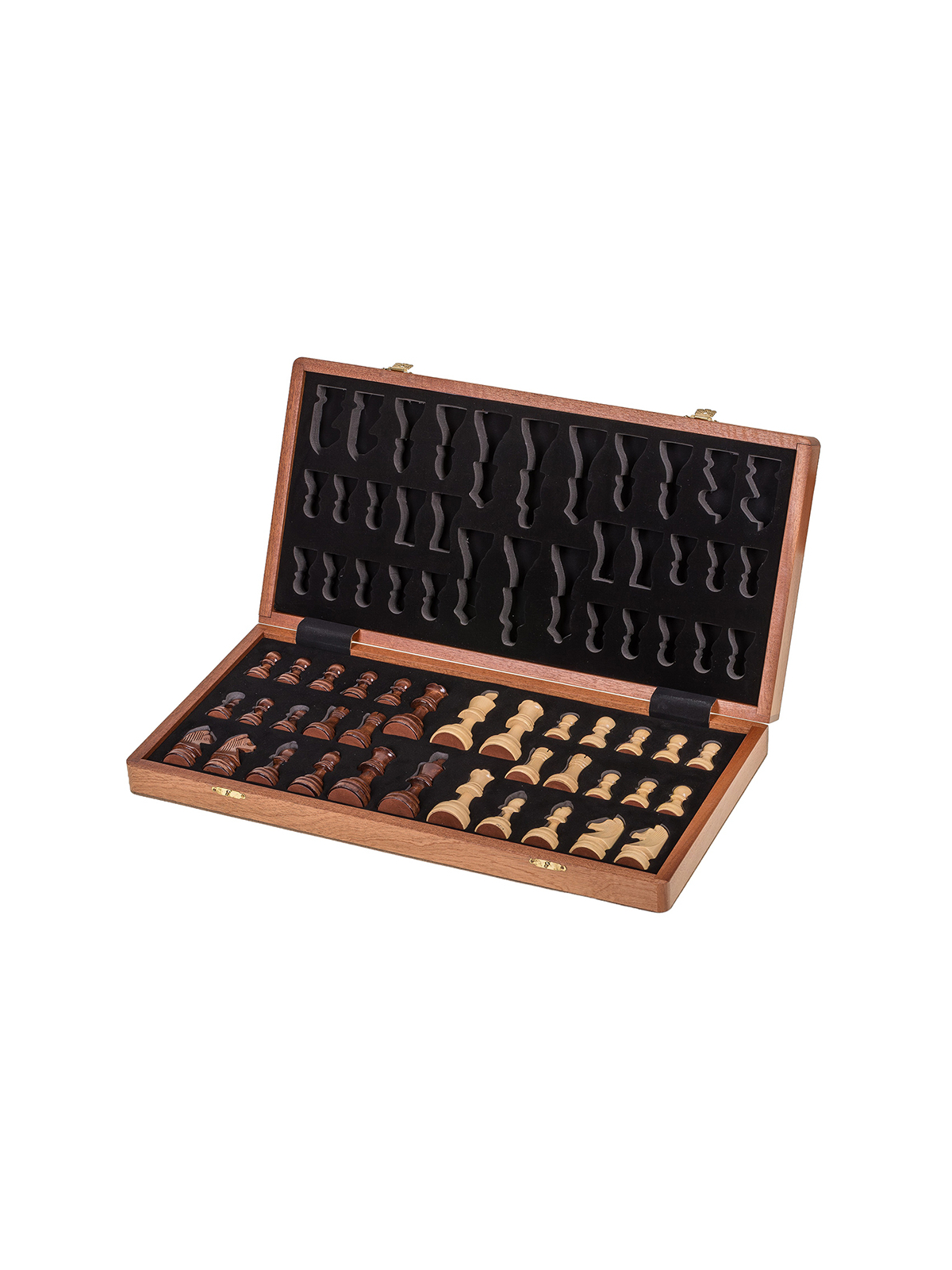 Magnetic Chess Tournament 470 - Mahogany - Online Chess Shop - sklep-szachy.mom