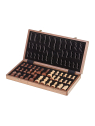 Magnetisch Schach Turnier 470 - Nuss - Online Schach Shop - sklep-szachy.mom