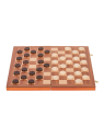 Magnetisch Dame 100 Feld - Mahagoni L - sklep-szachy.mom