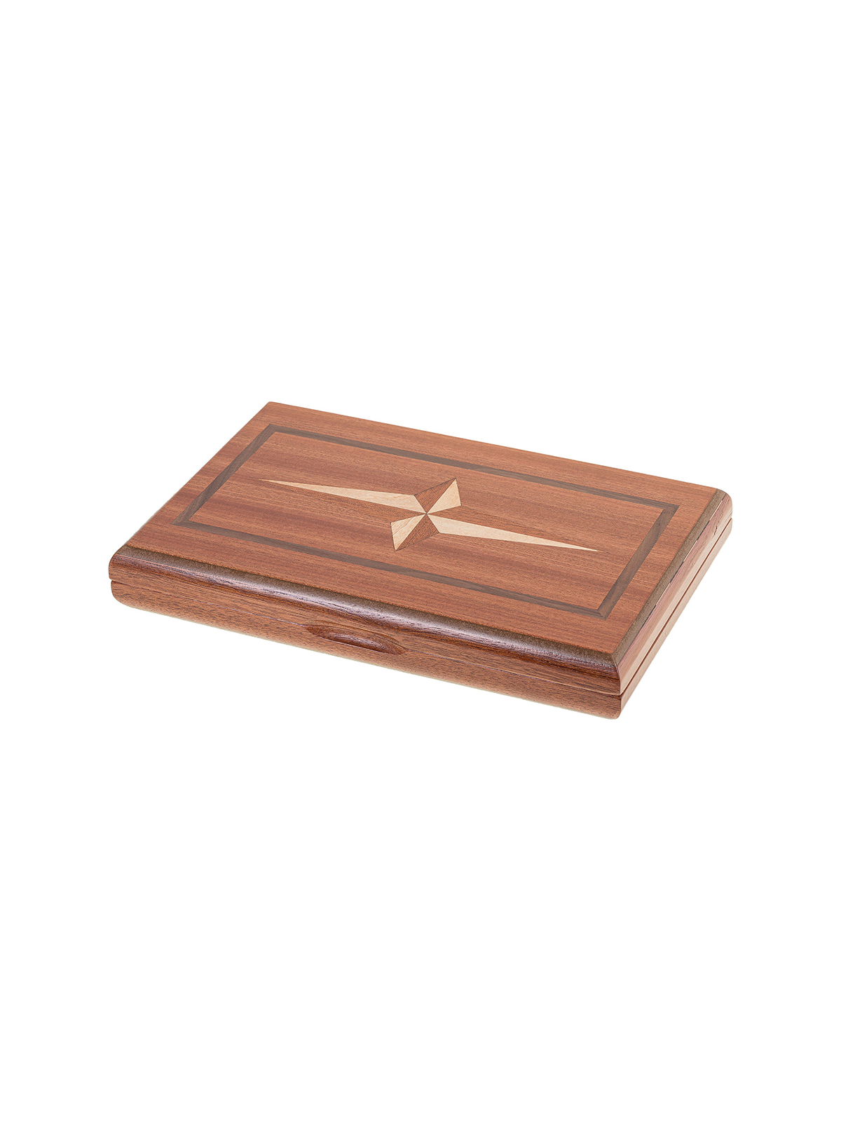 Backgammon 330 - Mahoń - sklep-szachy.mom