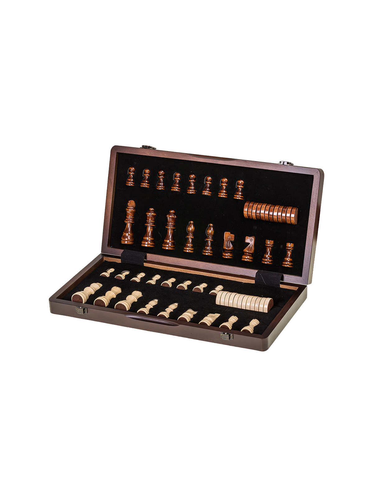 Schach Dame Magnetisch 380 - Ebony- sklep-szachy.mom