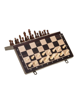 Szachy Warcaby Magnetyczne 380 - Heban - sklep-szachy.mom