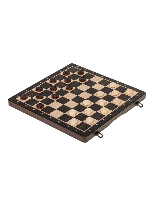 Schach Dame Magnetisch 380 - Ebony- sklep-szachy.mom