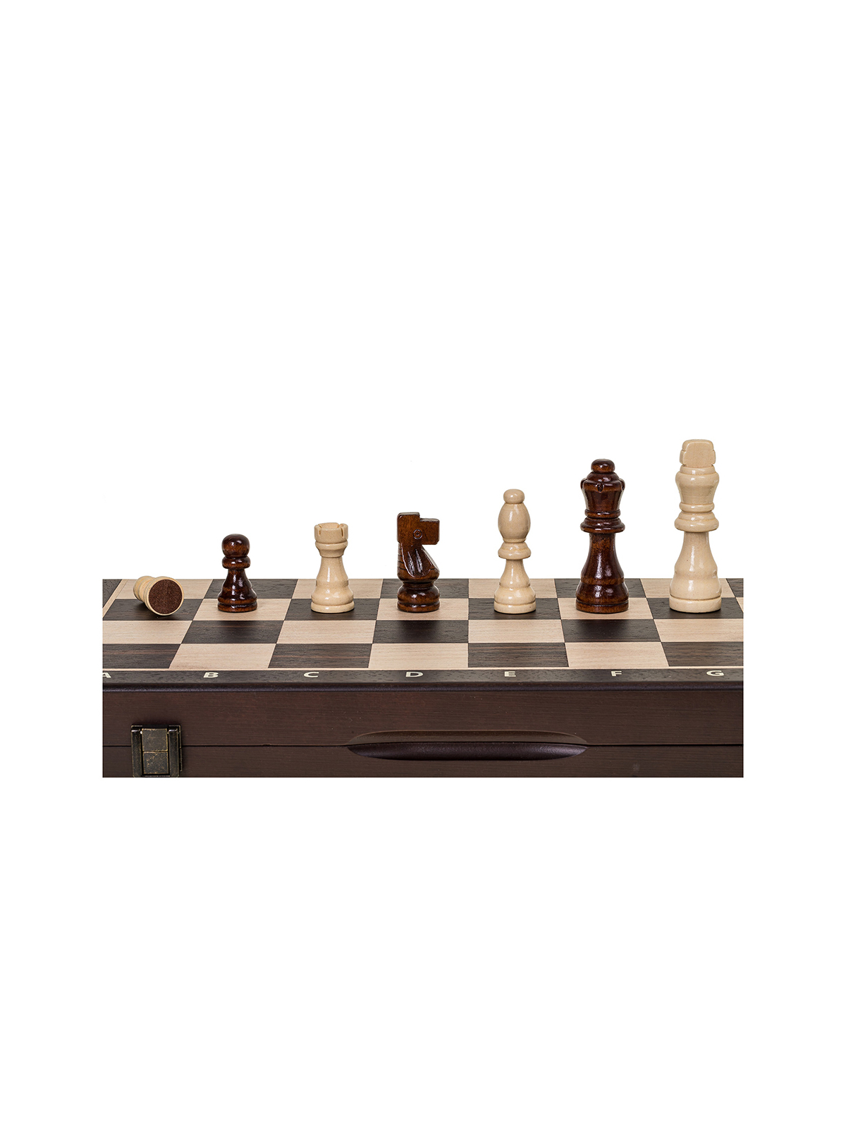 Schach Dame Magnetisch 380 - Ebenholz - sklep-szachy.mom