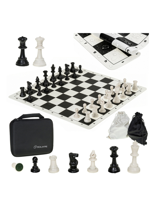 Schach Set Nr. 6 - Plastik - Online Schach Shop - sklep-szachy.mom