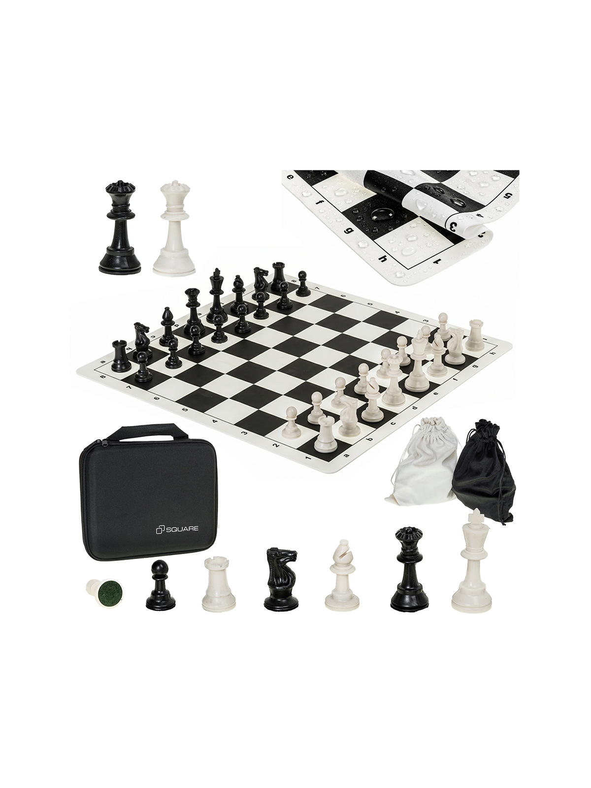 Schach Set Nr. 6 - Plastik - Online Schach Shop - sklep-szachy.mom