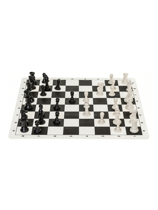 Schach Set Nr. 6 - Plastik - Online Schach Shop - sklep-szachy.mom