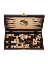 Löwe Mini - Schach + Backgammon + Dame