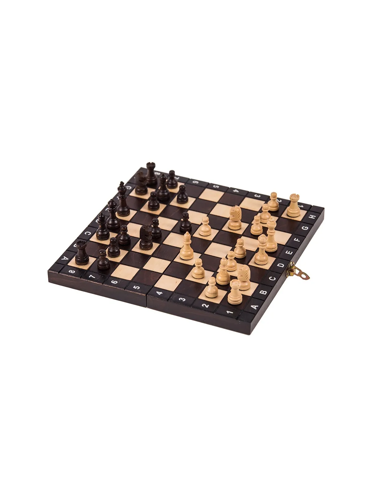 Löwe Mini - Schach + Backgammon + Dame