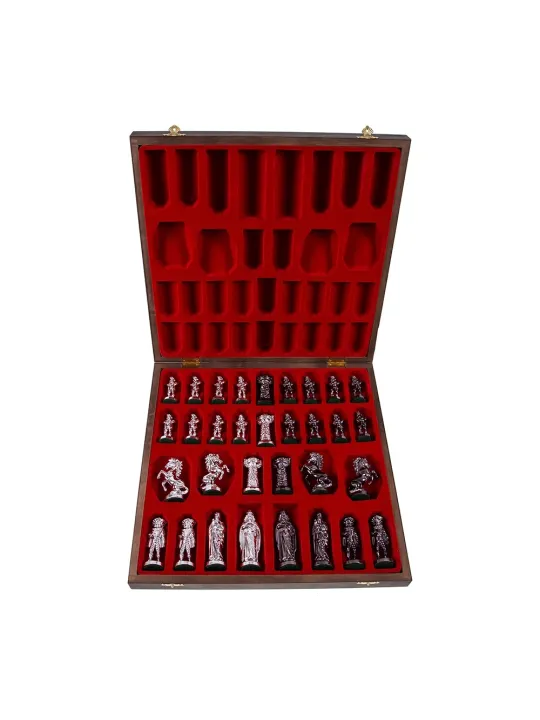 Schach Mittelalter - Silver Edition
