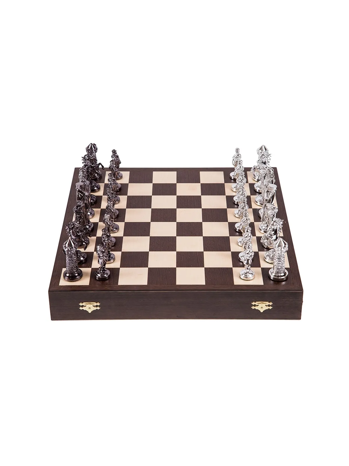 Schach Mittelalter - Silver Edition