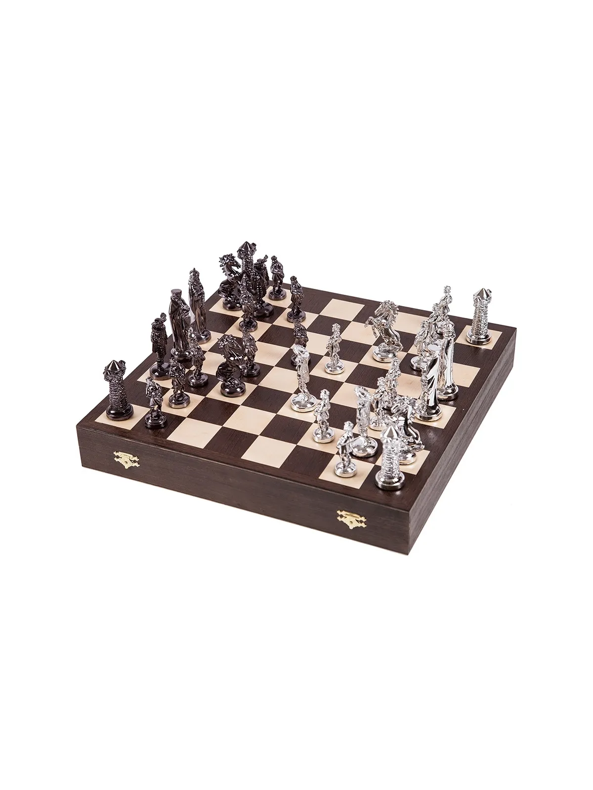 Schach Mittelalter - Silver Edition