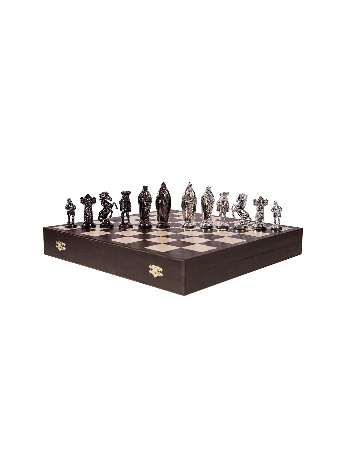 Schach Mittelalter - Silver Edition