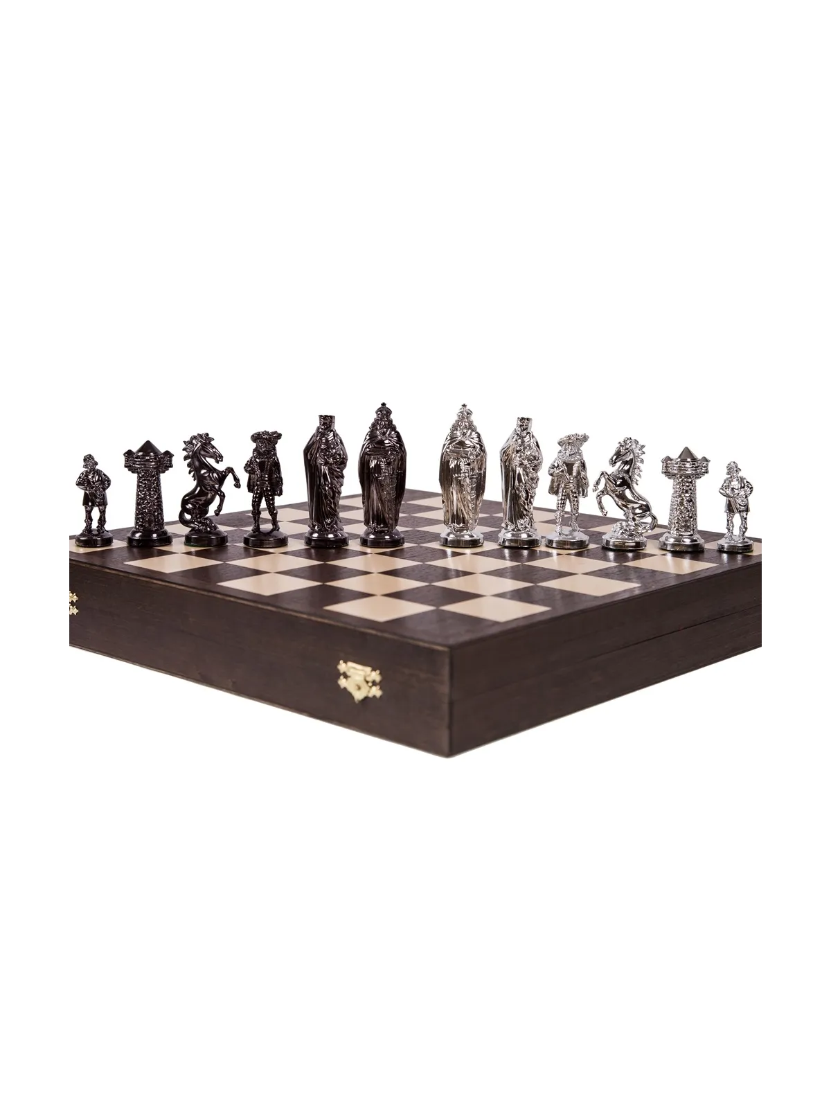 Schach Mittelalter - Silver Edition