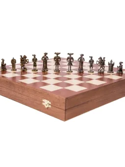 Chess Pieces Swiss - Metal lux