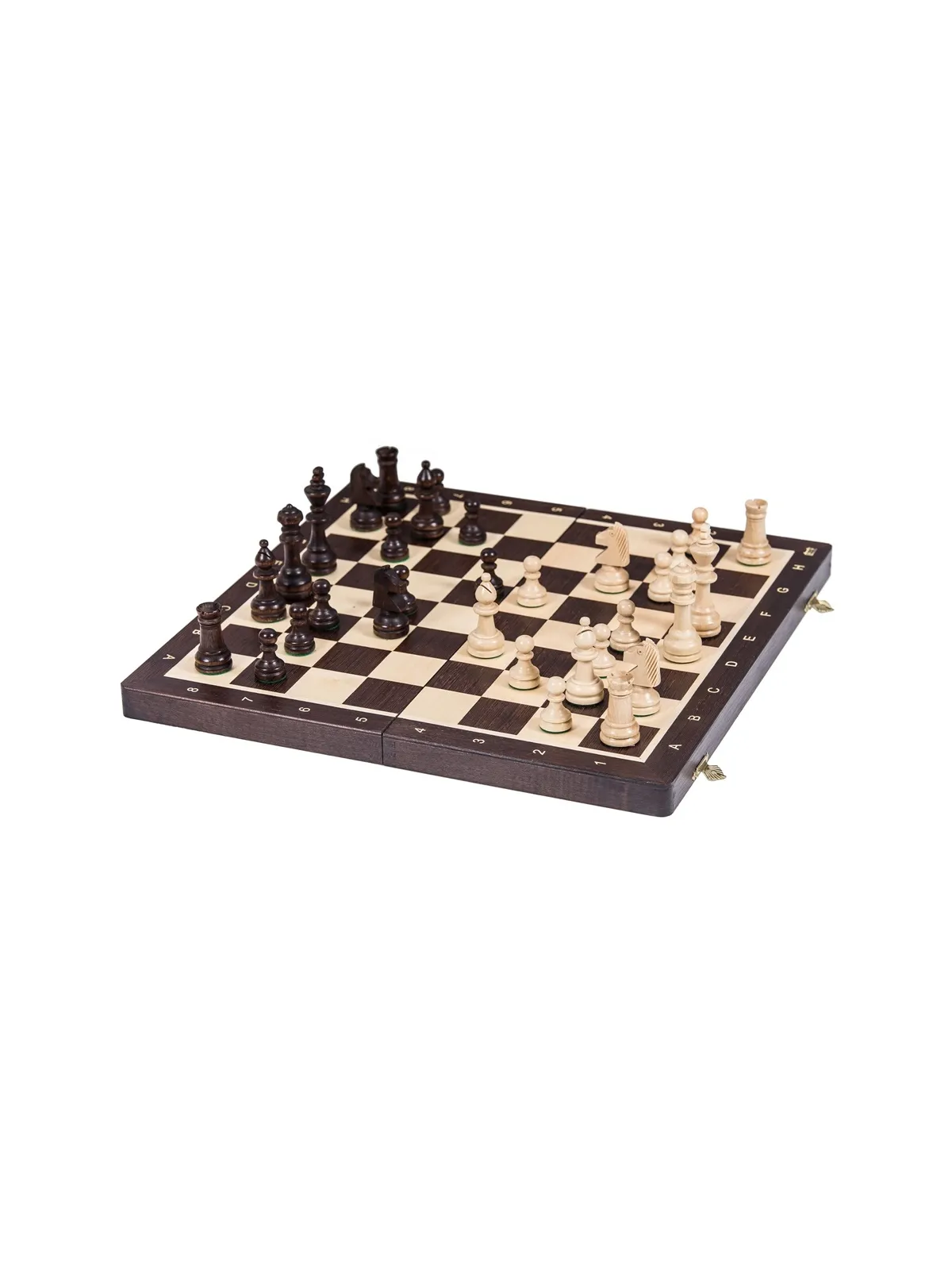 Chess Magnetic - Staunton 4 - Wenge