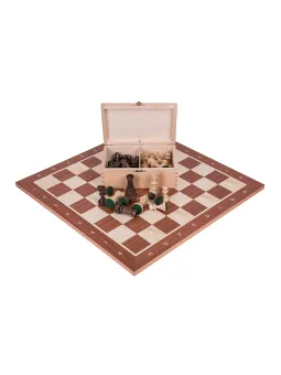 Profi Schach Set Nr 5 - Mahagoni
