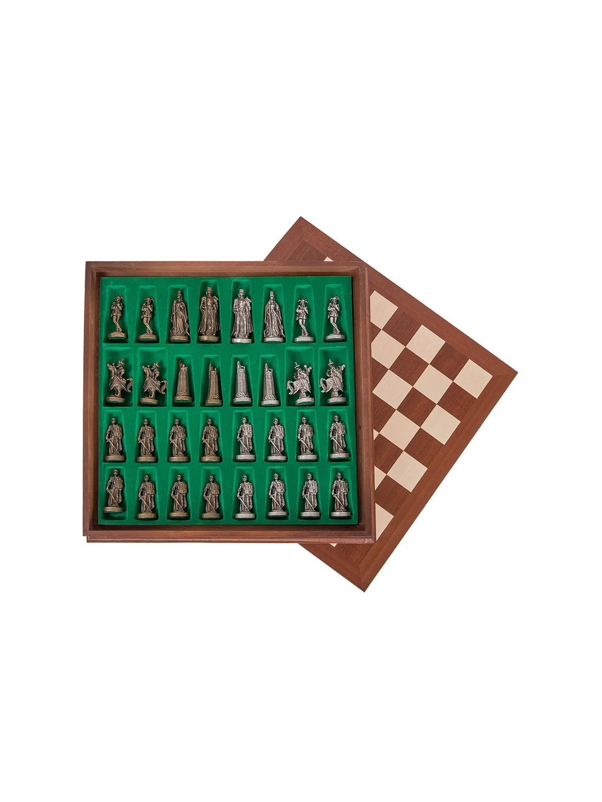 Schach Krakow - Wenge / Metall
