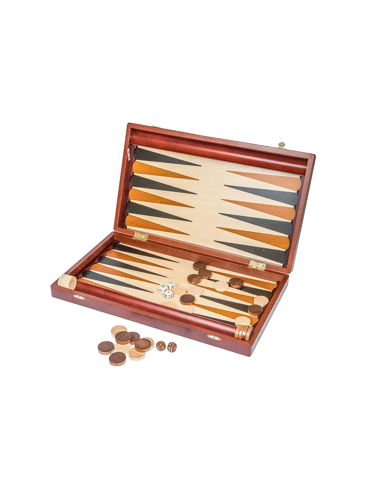 Backgammon 38 Exclusive - Mahagoni
