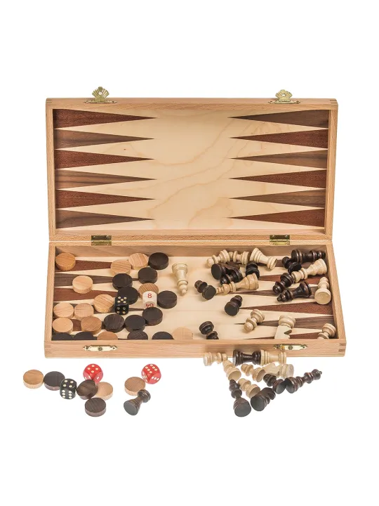 Spiel Senator - Schach + Draughts + Backgammon